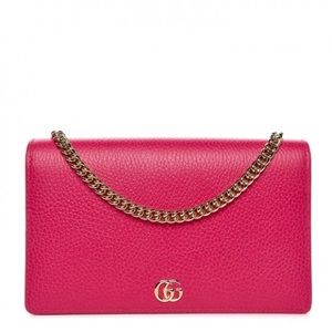 Gucci Marmont Chain Wallet